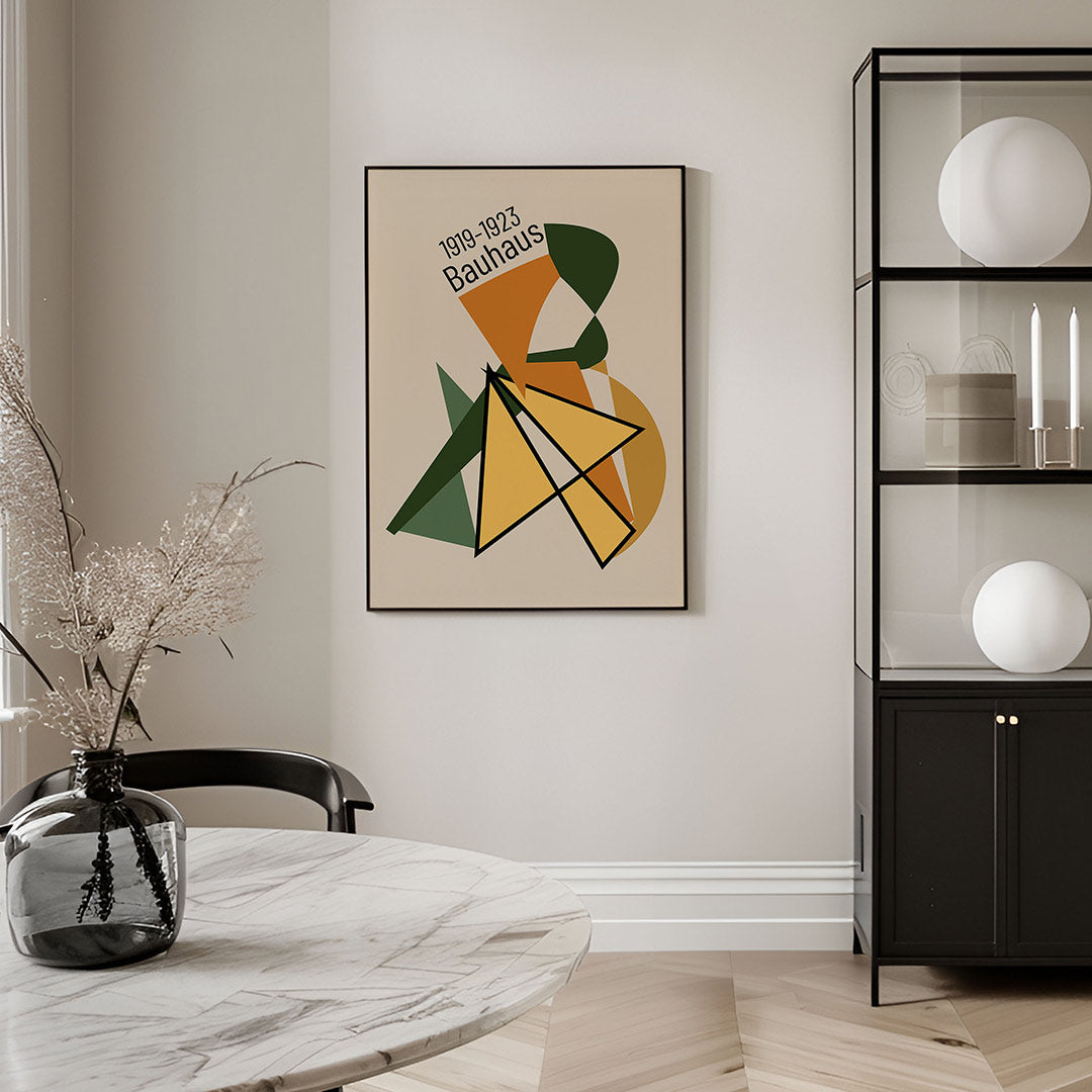 Vormen en vlaken Poster