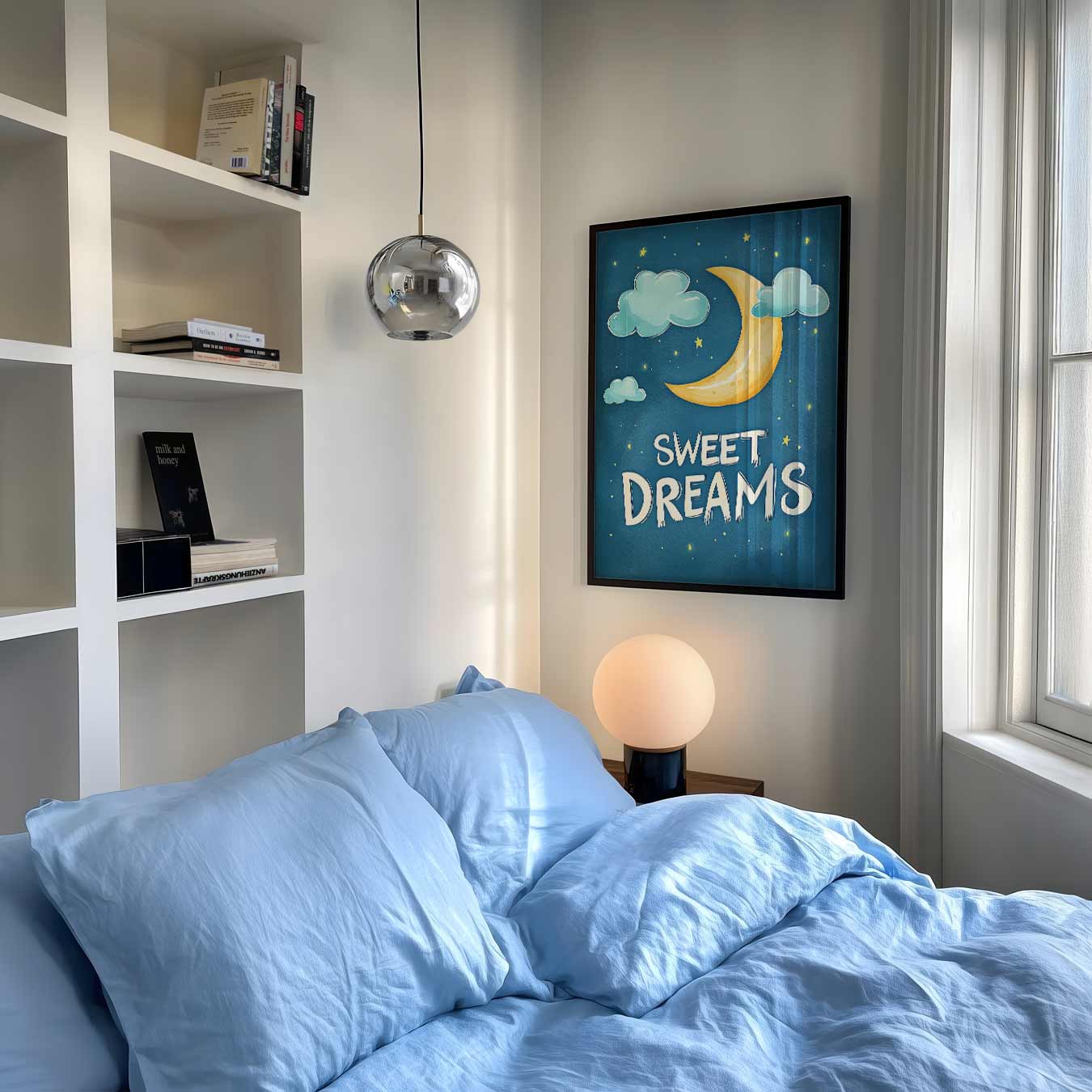 Sweet Dreams Nachtposter-WallArtistic