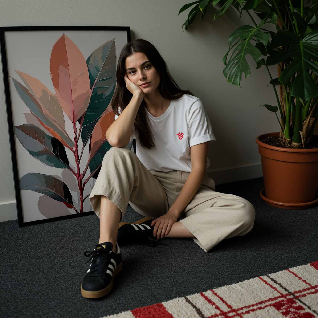 Botanische Kunstposter-WallArtistic