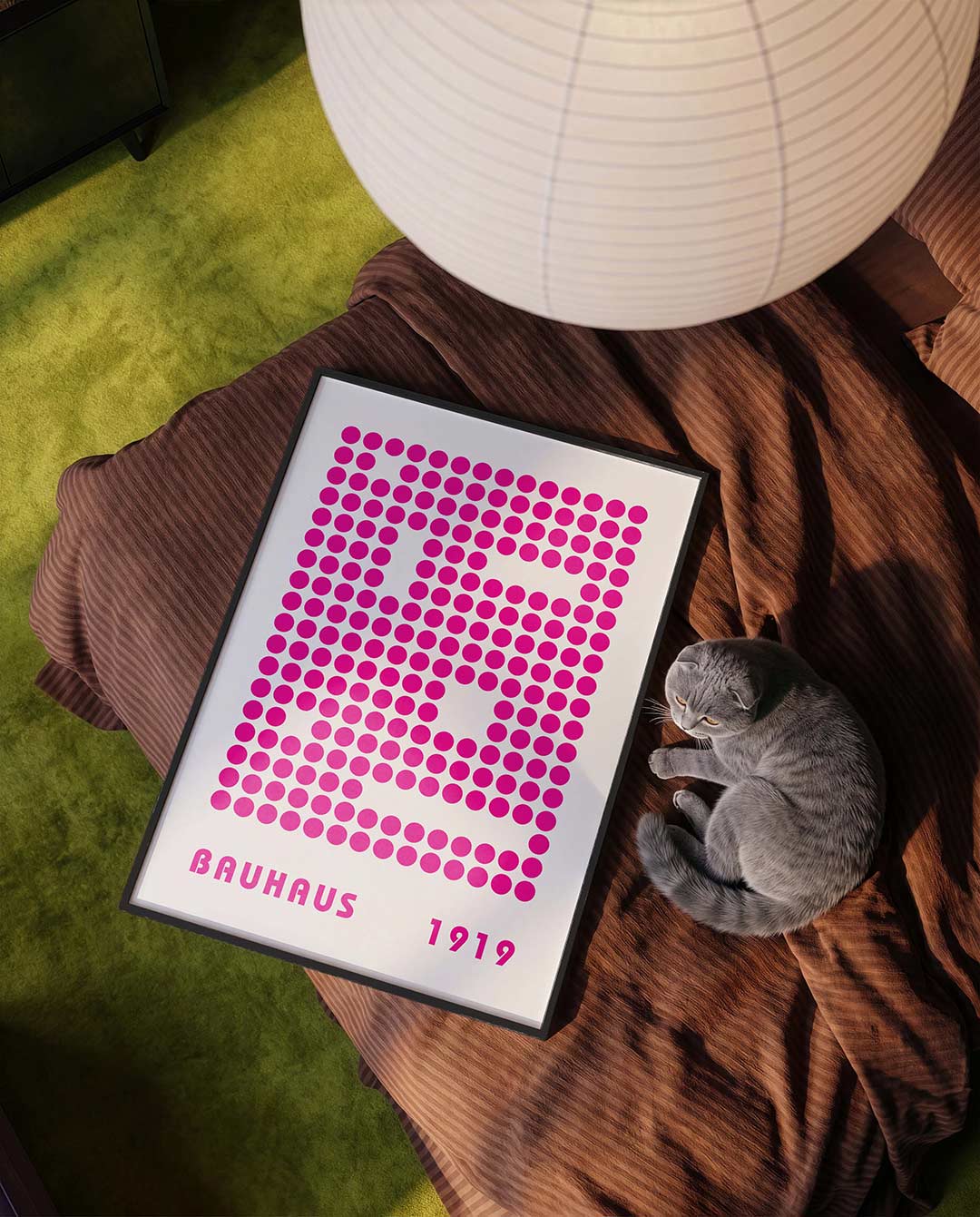 Puntstructuur en ritme Poster