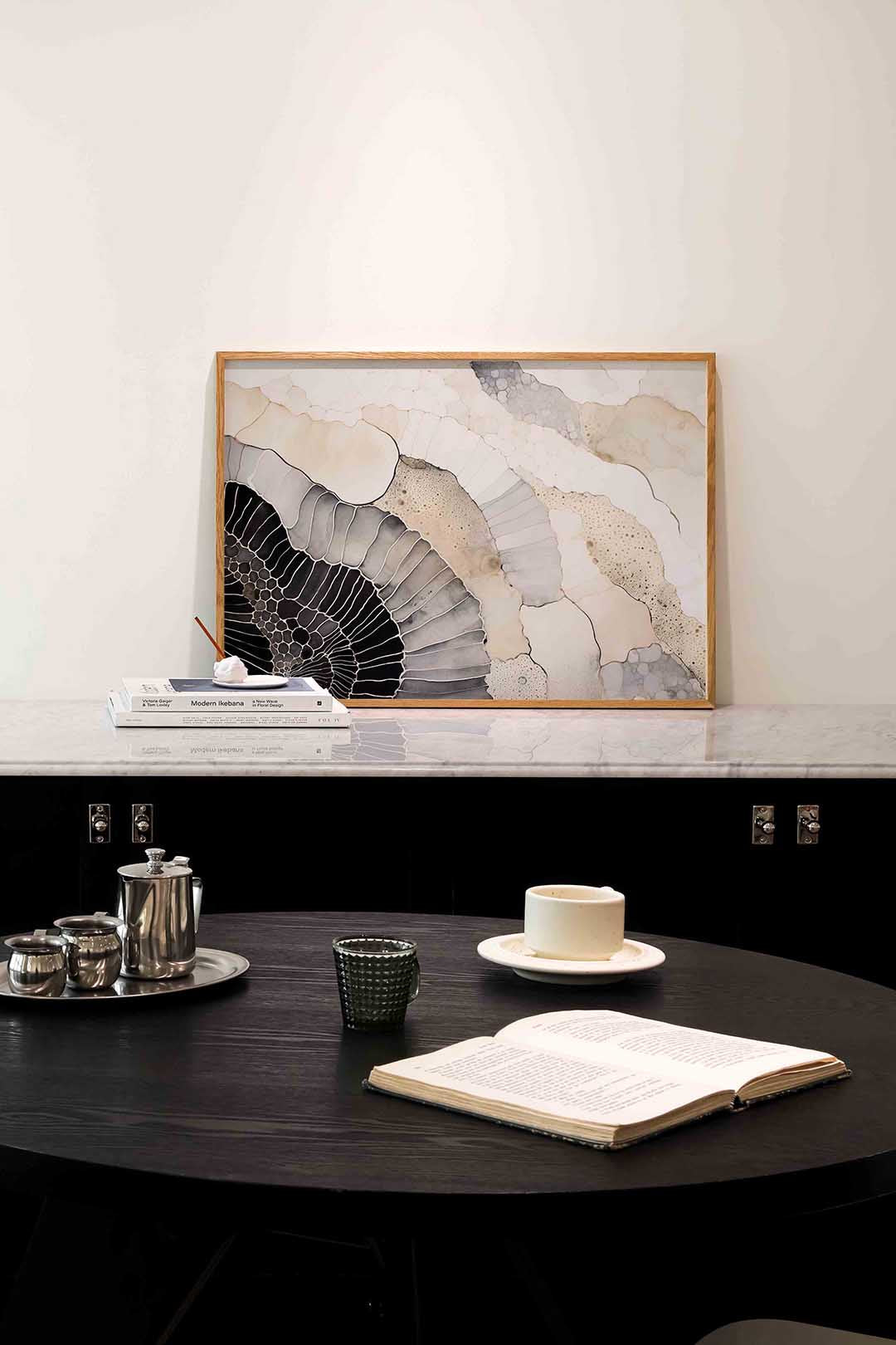 Abstracte vormen Poster