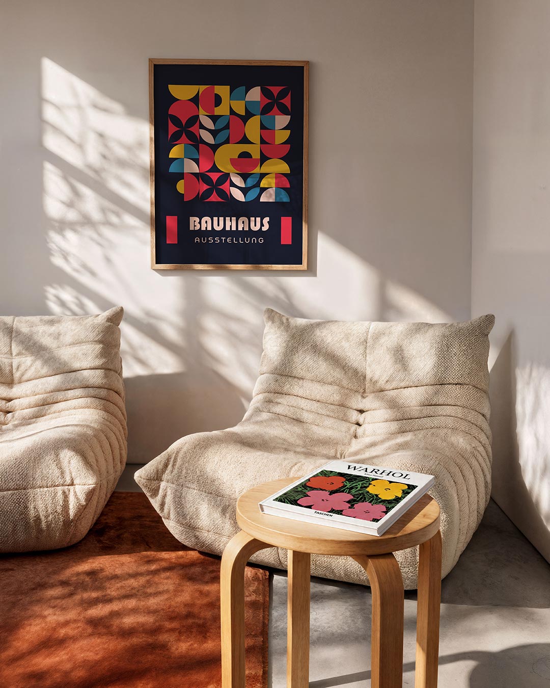 Vormritme en kleur Poster