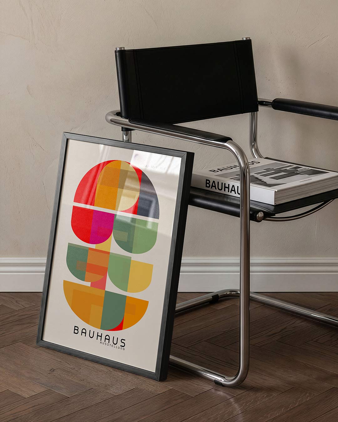 Vormen en kleurvlakken Poster