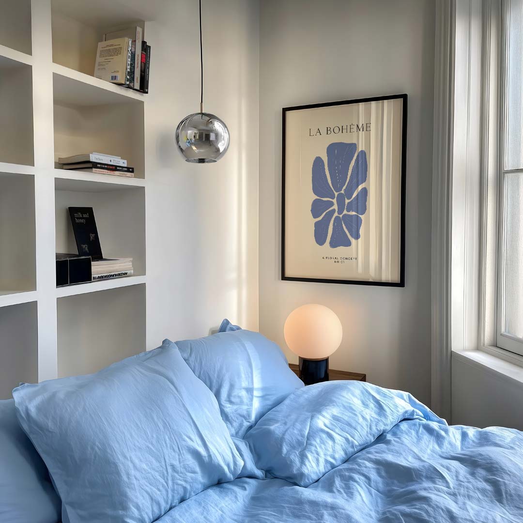 La Bohème Bloemenposter-WallArtistic