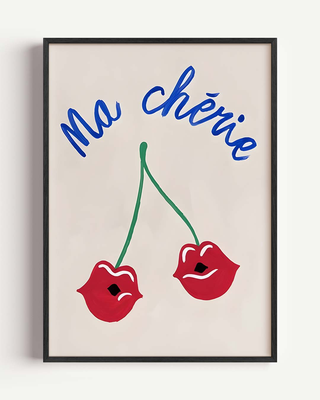 Ma Chérie Kersen Poster-WallArtistic