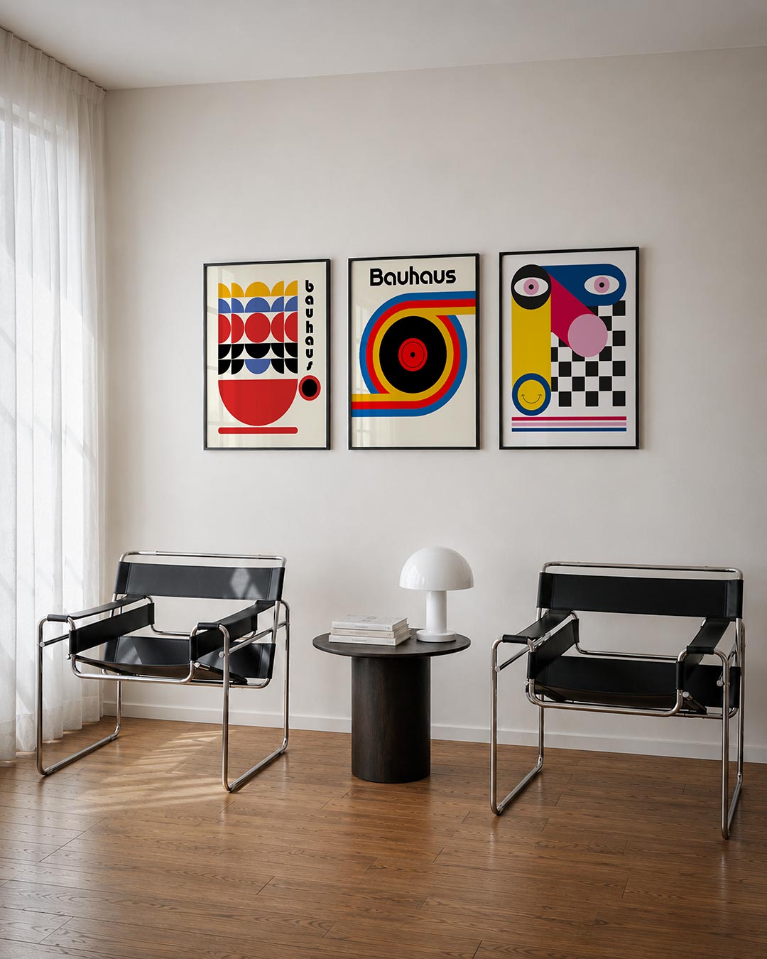 Vormen en kleurvlakken Posterset