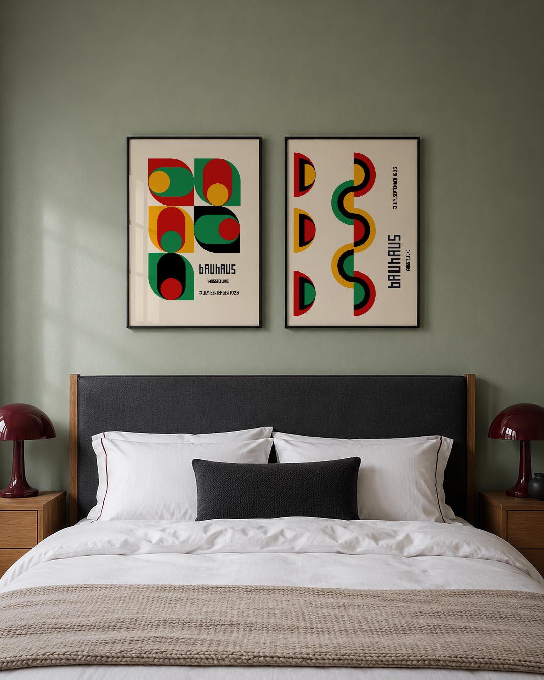 Kleurrijke vormen Posterset