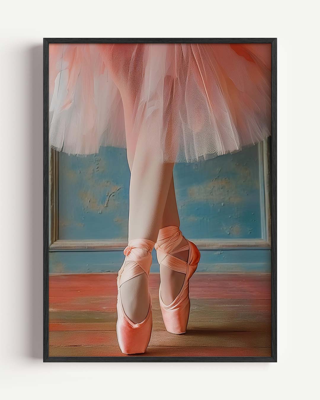 Dromerige Ballet Elegantie Poster-WallArtistic