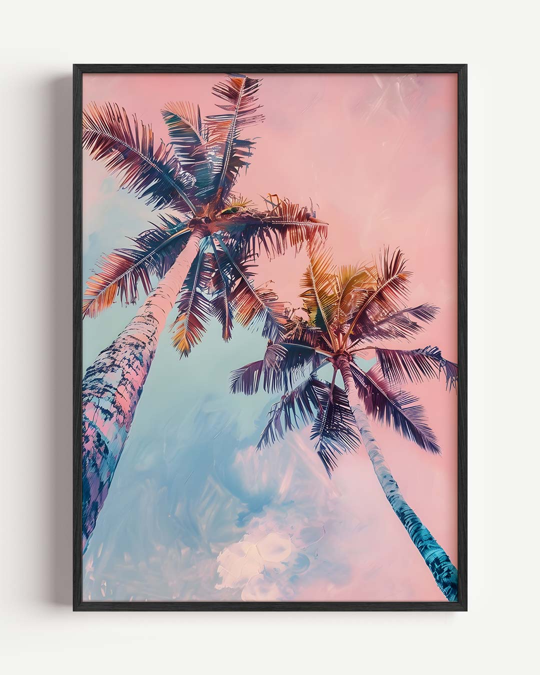 Tropische Palmboom Droom Poster-WallArtistic