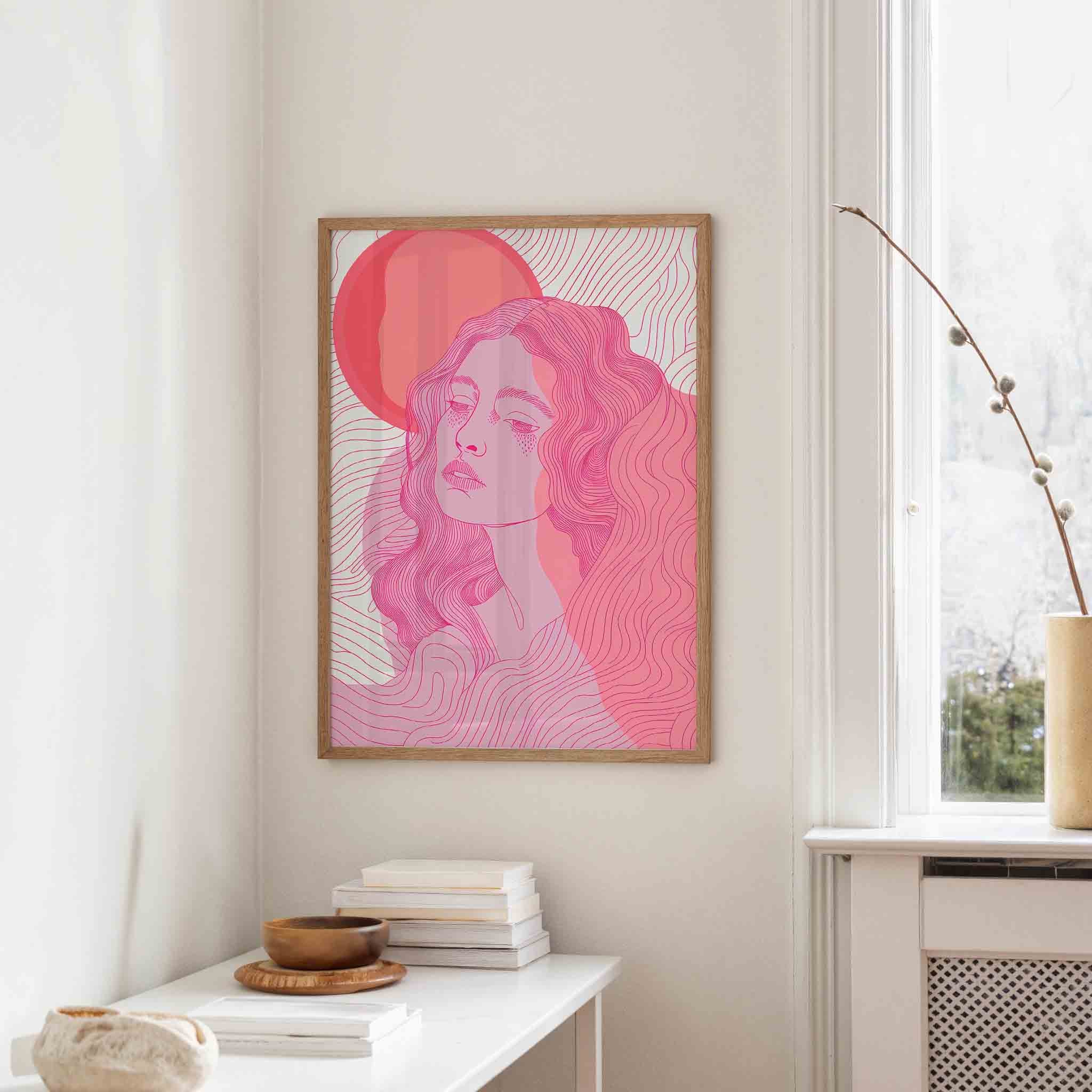 Vrouwelijk portret Poster