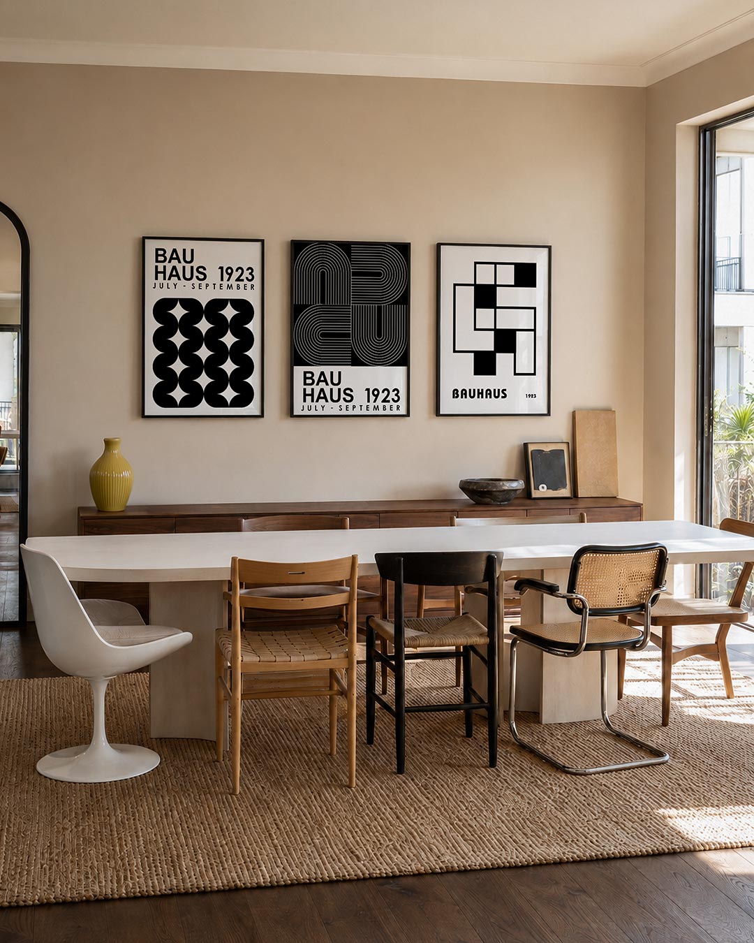 Vorm en balans Posterset