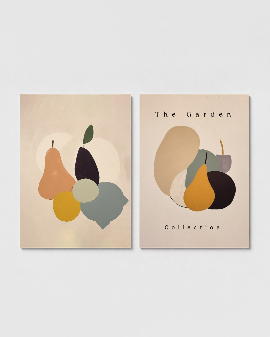 Vormenspel en kleur Posterset