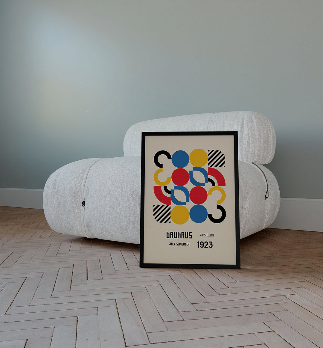 Vormen en kleurvlakken Poster
