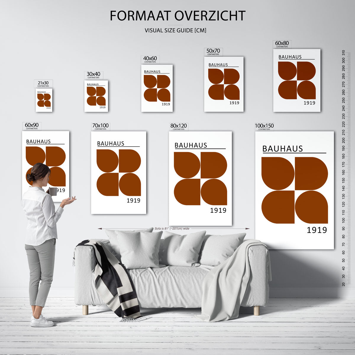 Vorm en balans Poster