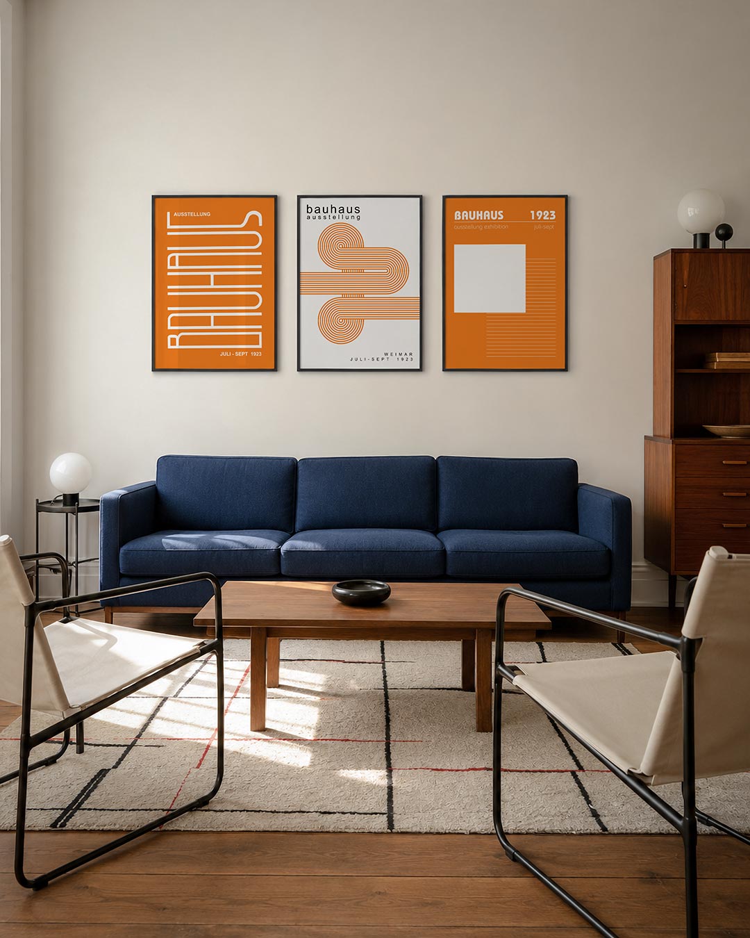 Lijnen en kleurvlakken Posterset