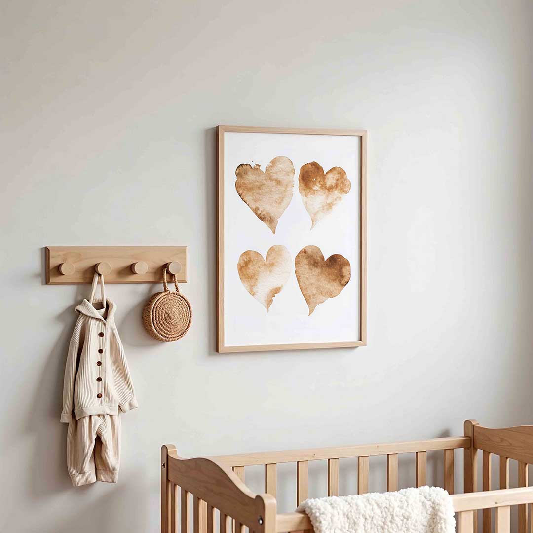 Vier harten Poster
