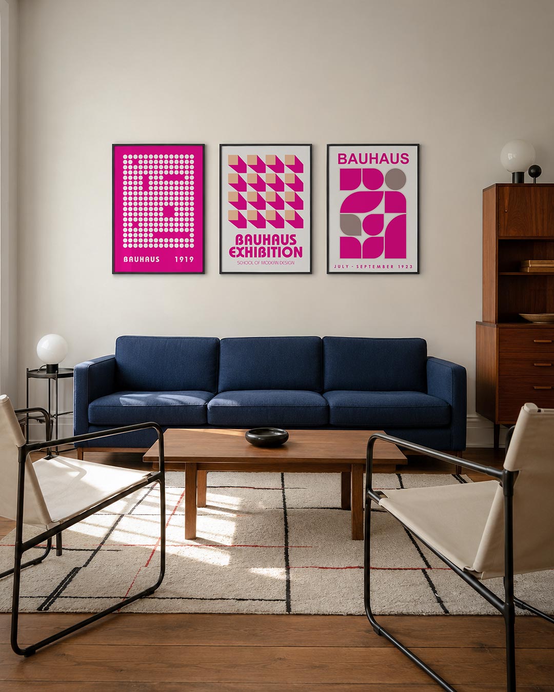 Cirkelpatroon ritme Posterset