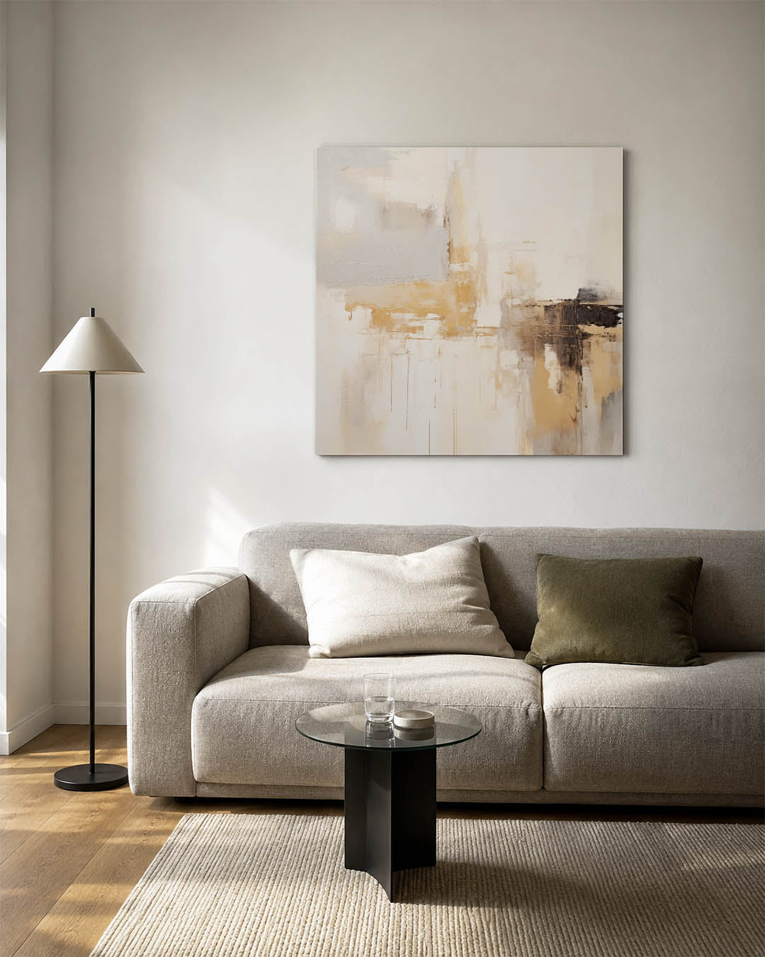 Kleurencompositie Kunstwerk
