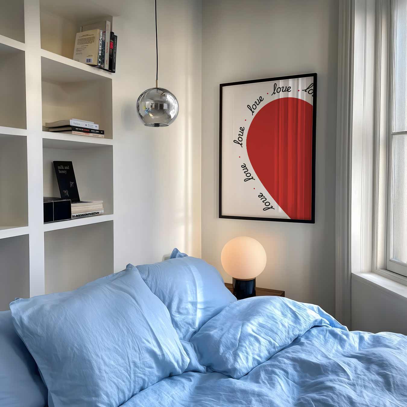 Moderne Liefde Poster-WallArtistic