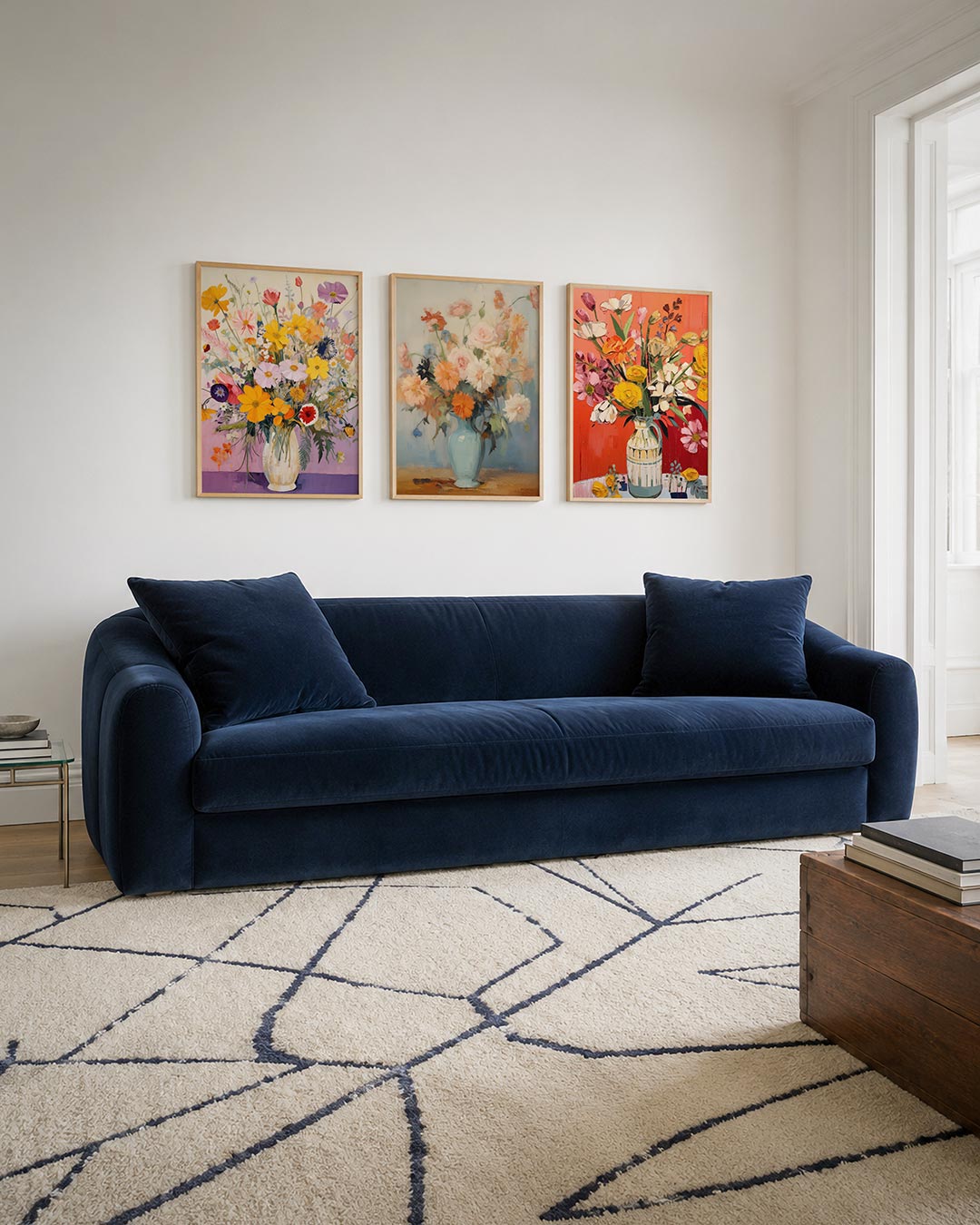 Bloemrijke kleurenpracht Posterset