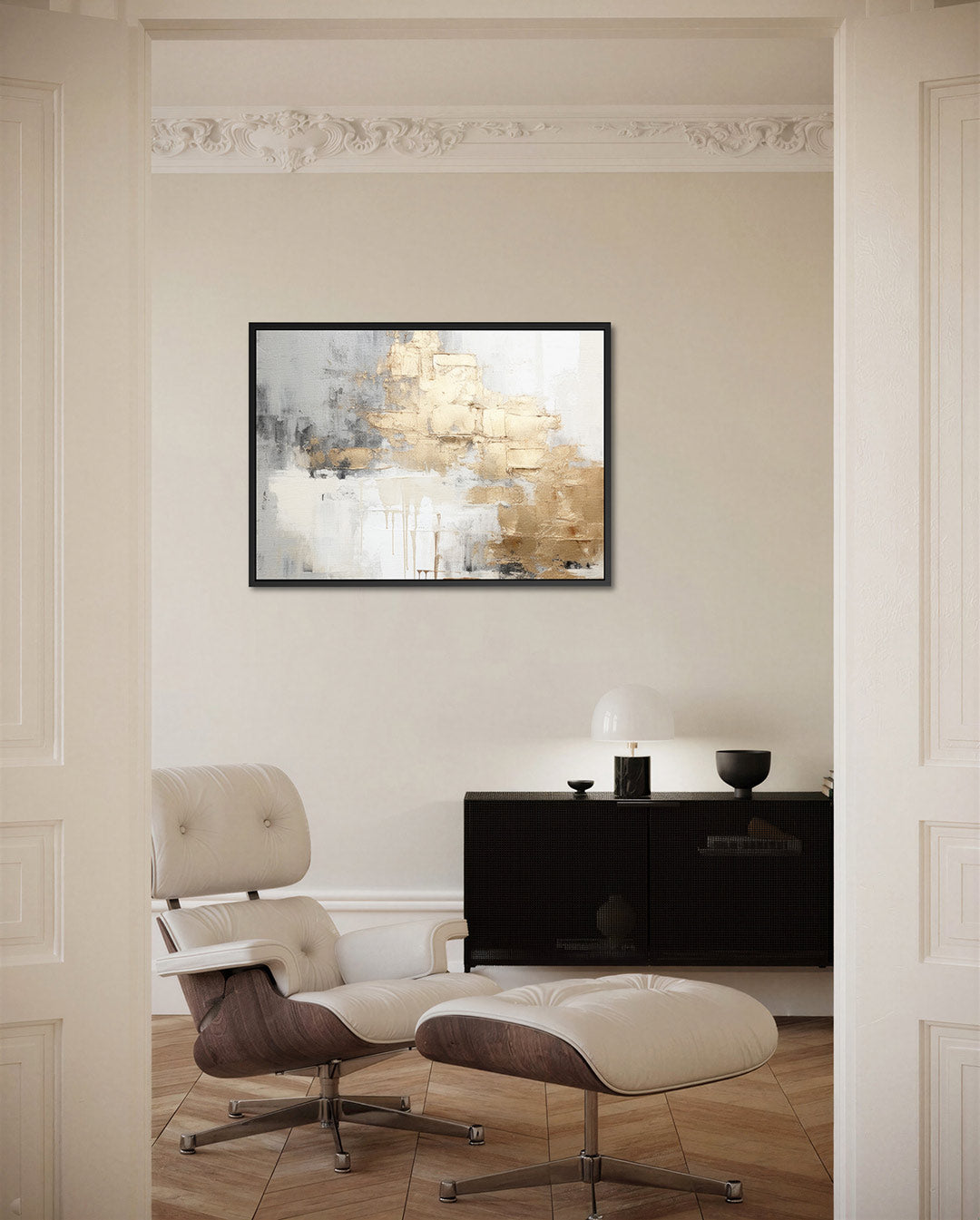 Gelaagde texturen Kunstwerk