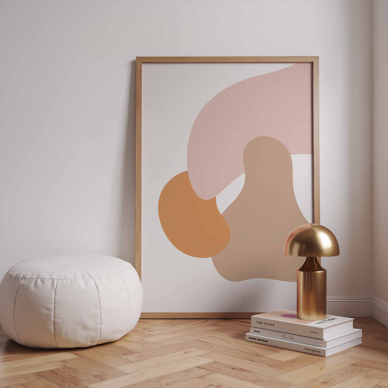 Organische Abstracte Kunstposter-WallArtistic