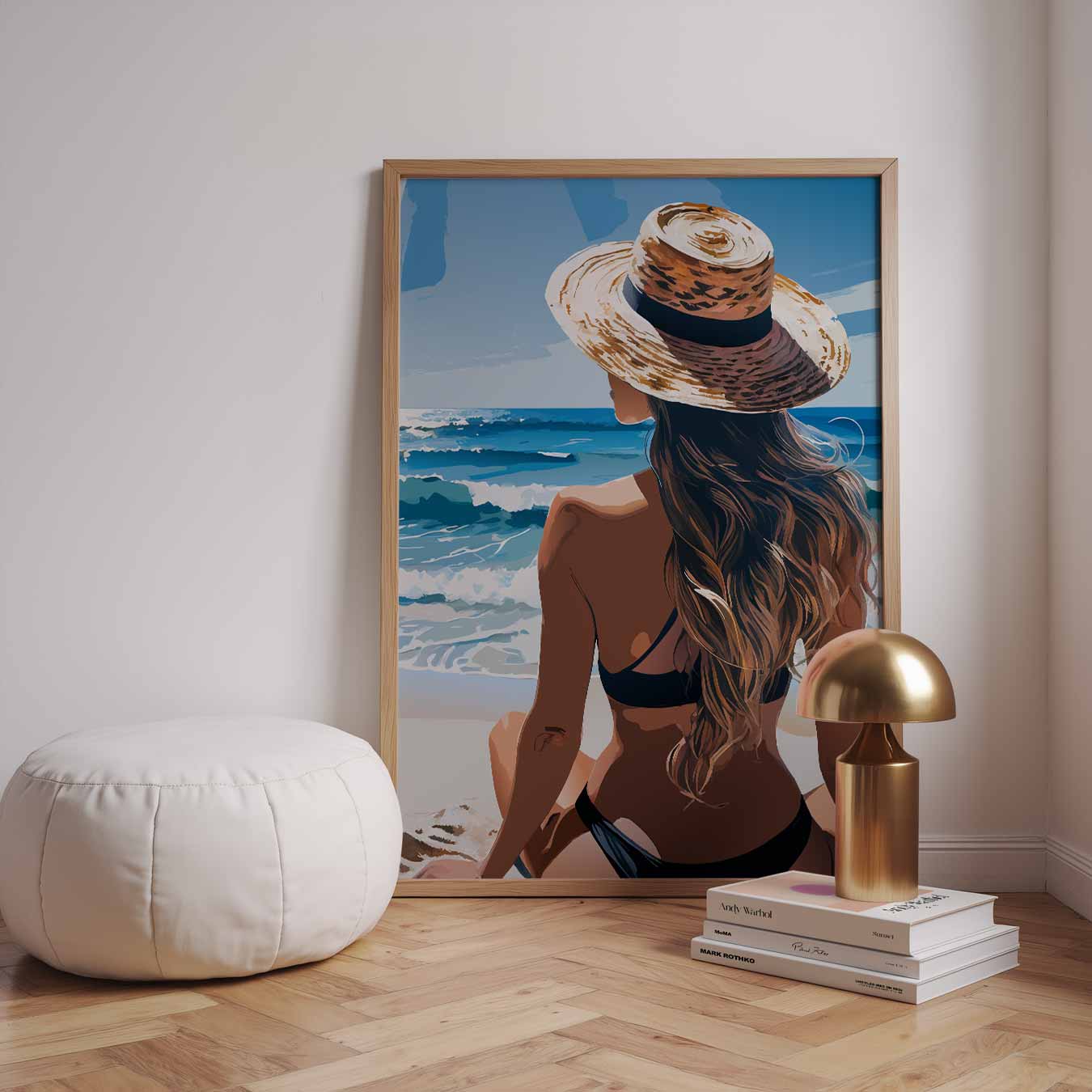 Stranddromen Zomerposter-WallArtistic