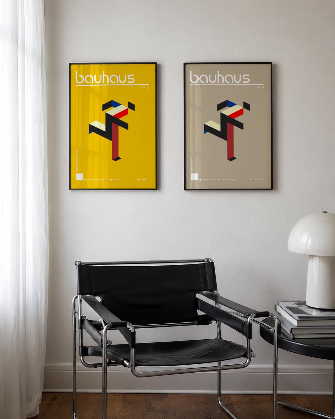 Kleurrijke vormen Posterset