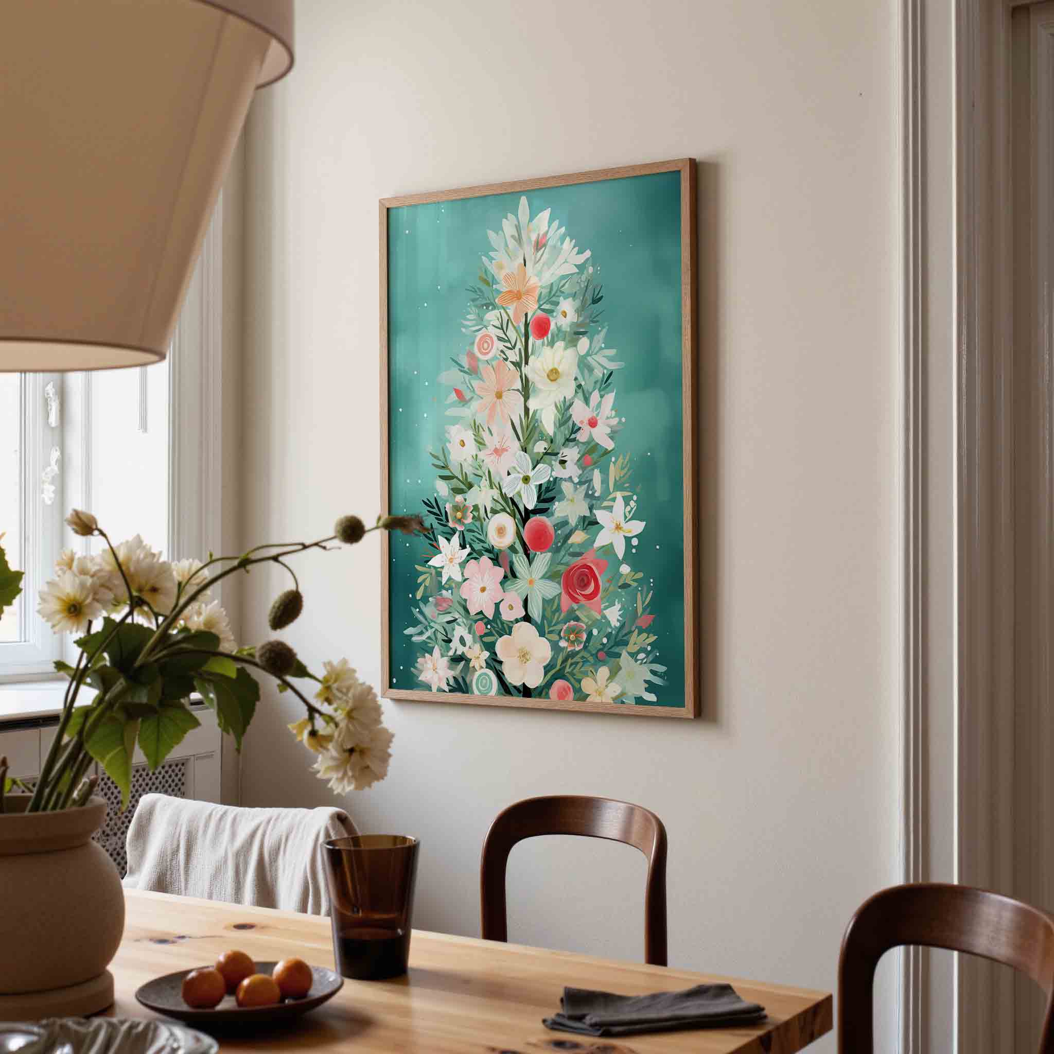 Bloemen compositie Poster