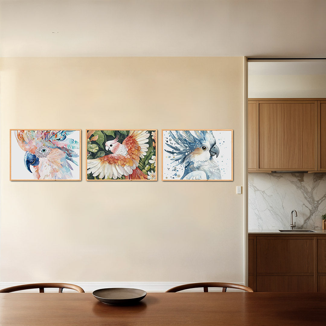 Vederlichte kleurenpracht Posterset
