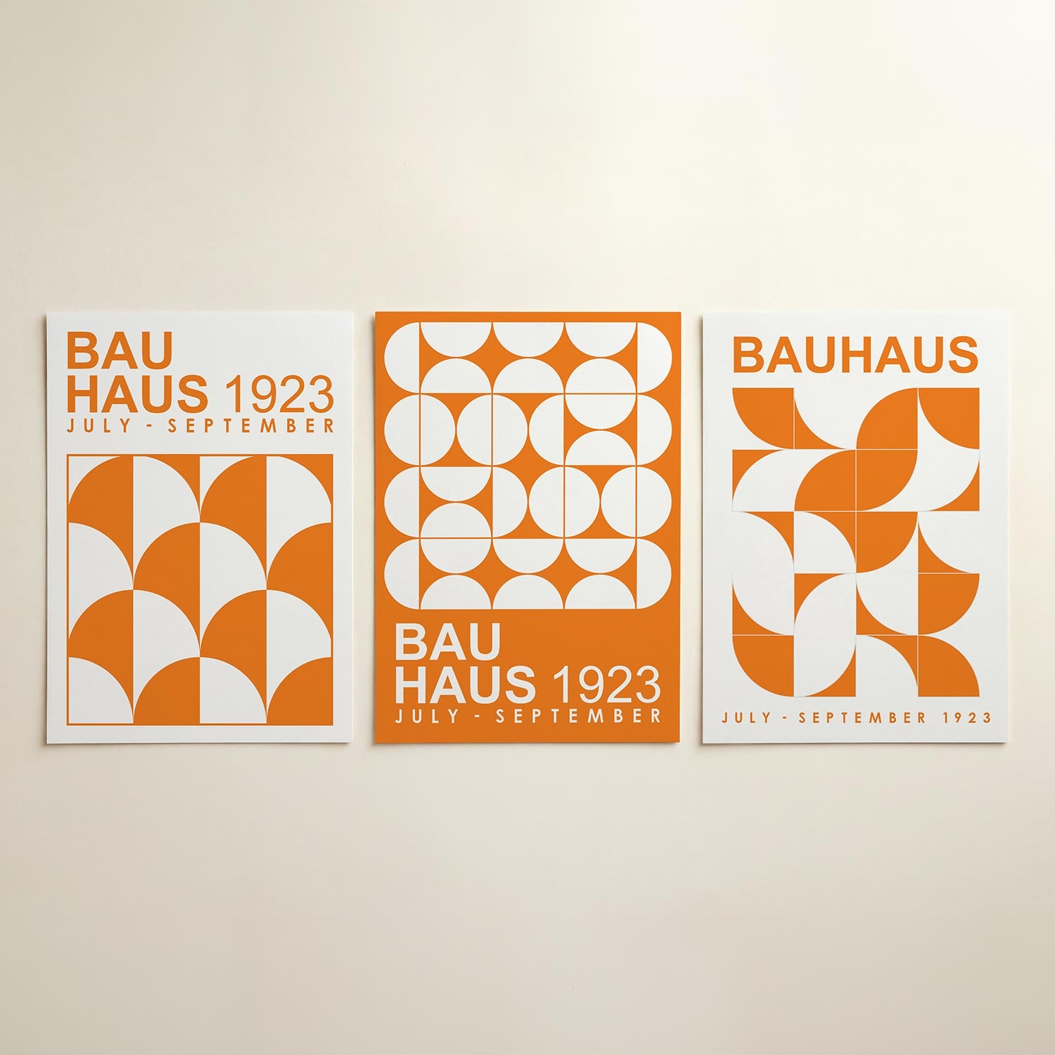 Kleur en vormen Posterset