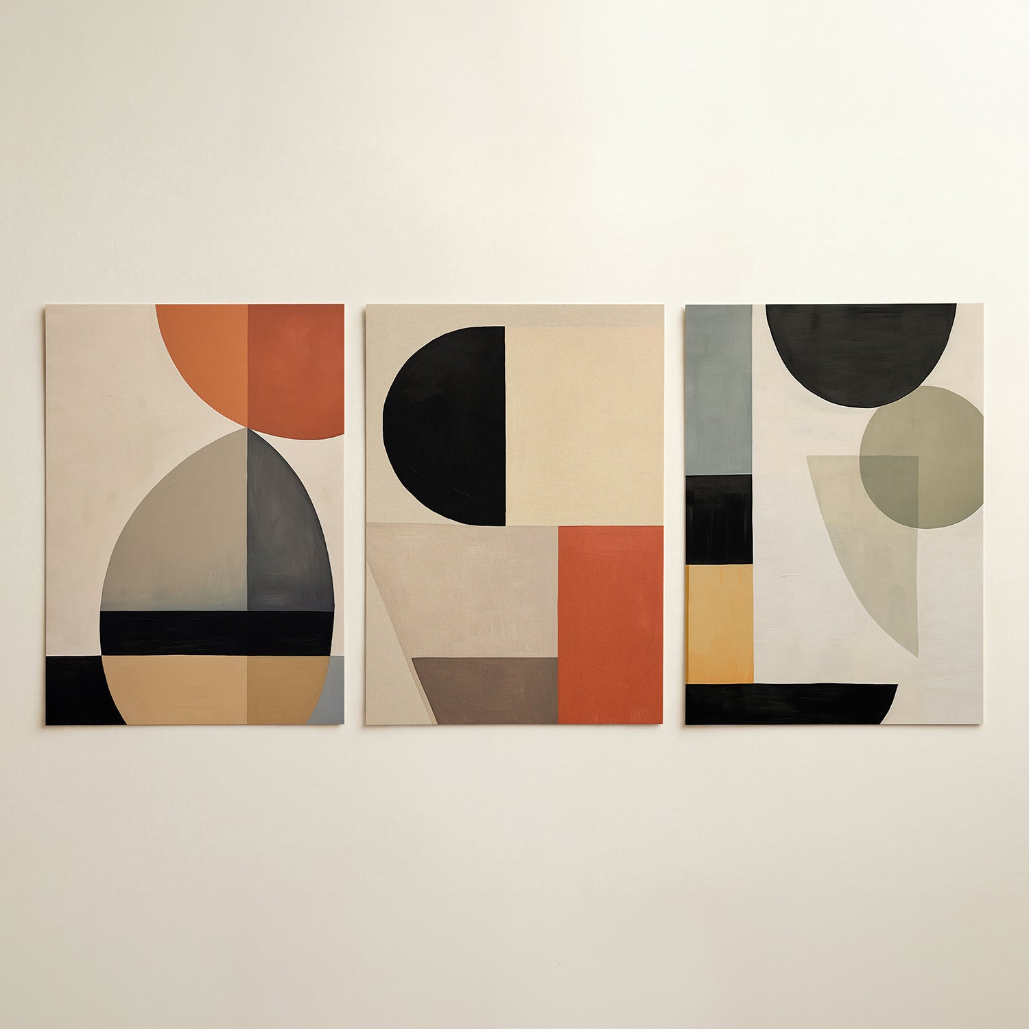 Vorm en kleurenspel Posterset
