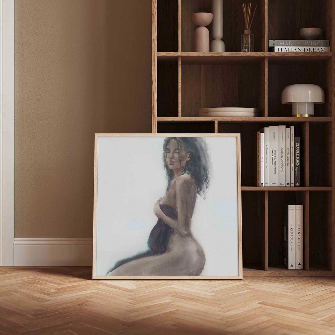 Vrouwelijke figuur Poster