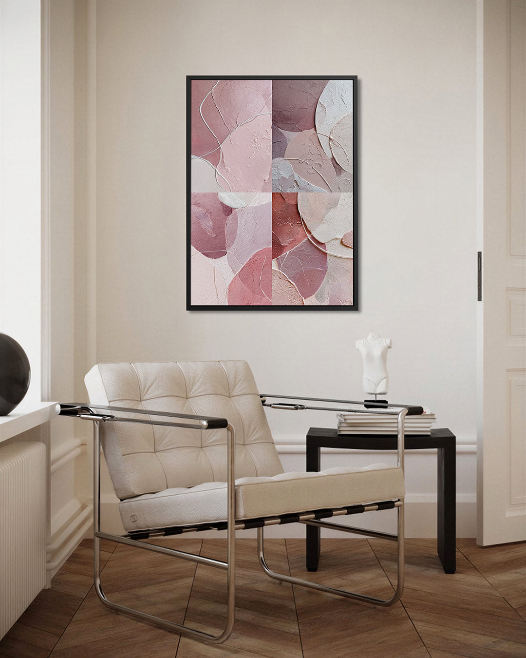 Organische vormen compositie Kunstwerk