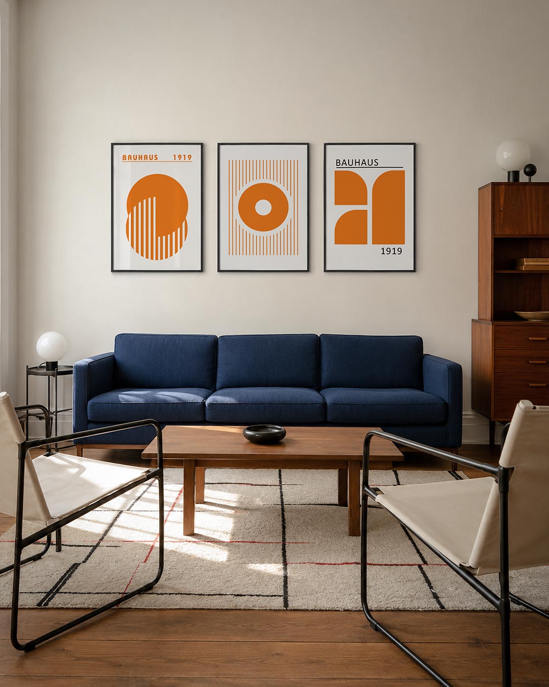 Cirkel en strepen Posterset