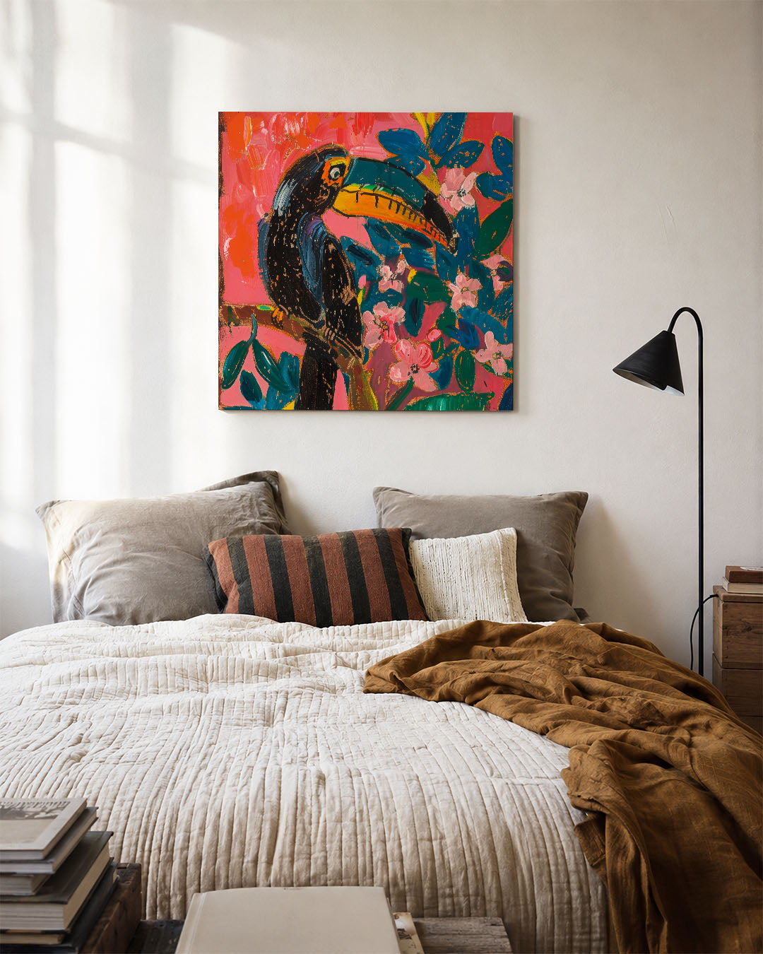 Vrolijke toekan Kunstwerk