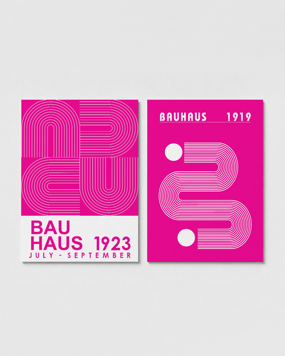 Lijnen en kleurvlakken Posterset