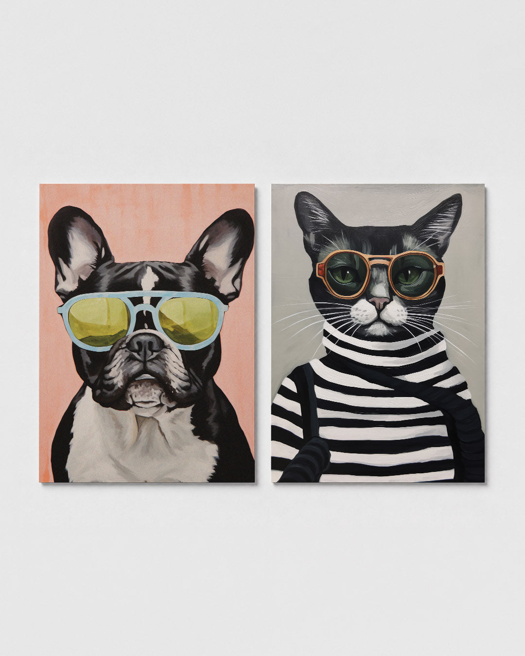 Hond met zonnebril Posterset