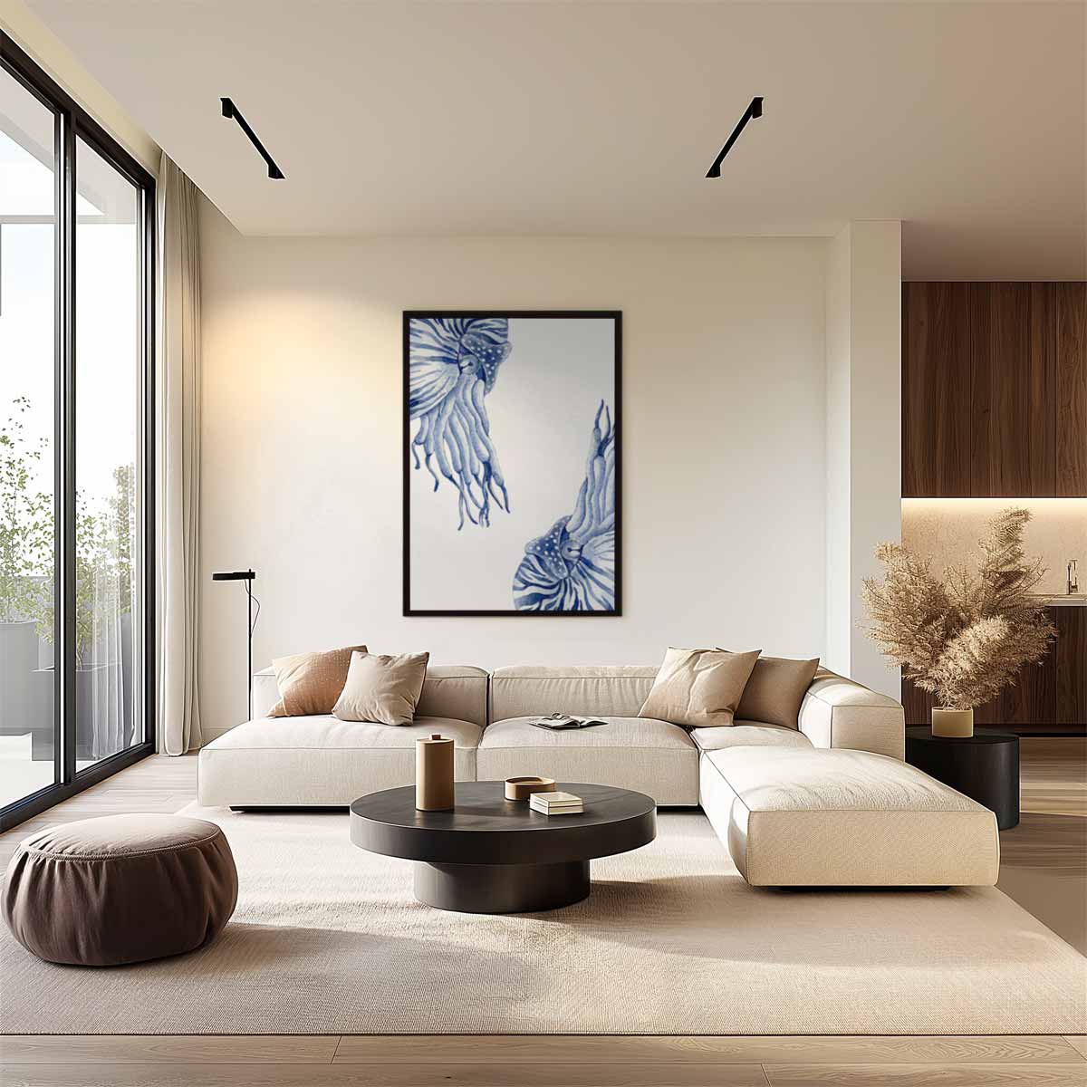Abstract kunstwerk Kunstwerk-canvas-dibond-plexiglas-wanddecoratie-WallArtistic