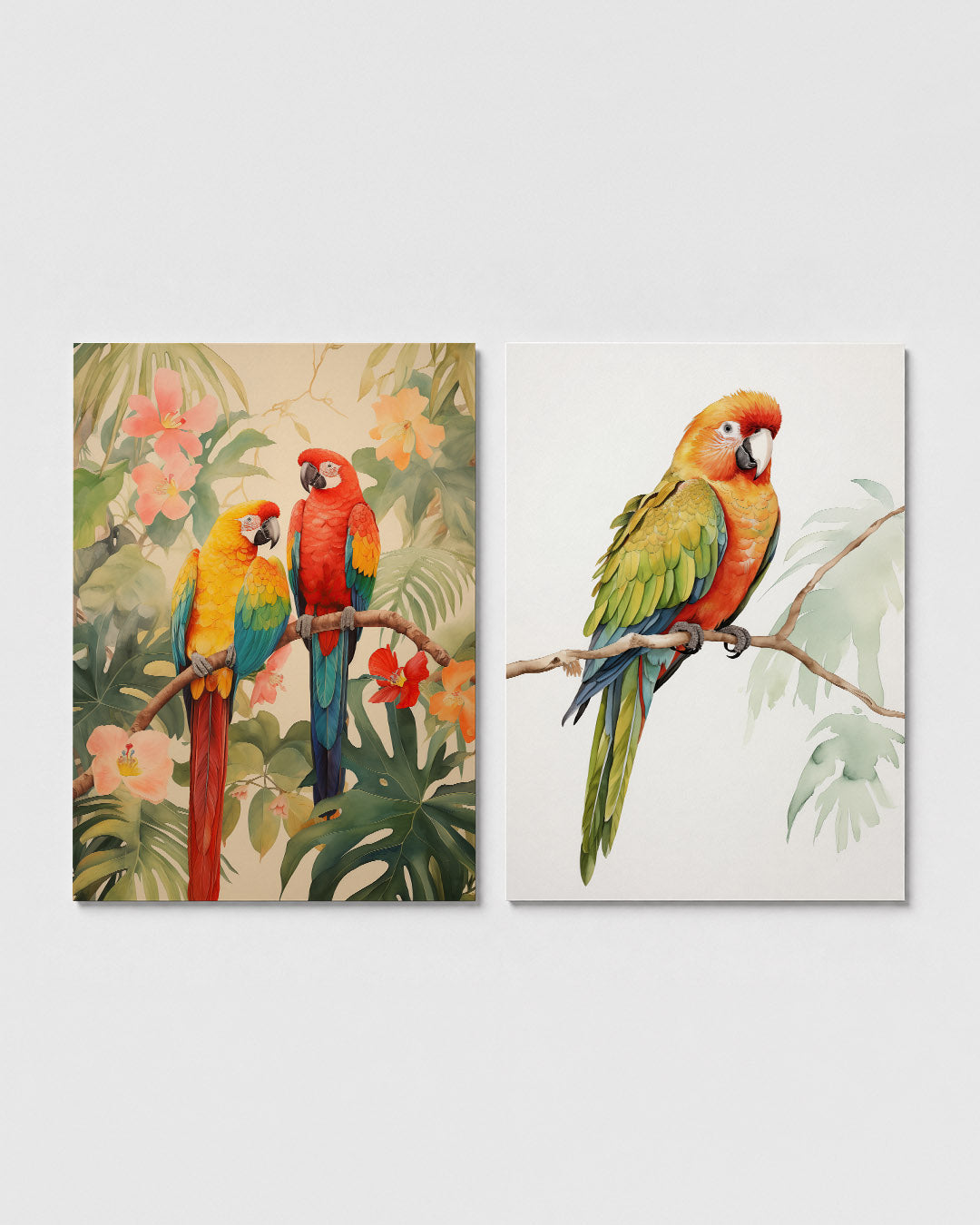 Tropische kleurenpracht Posterset