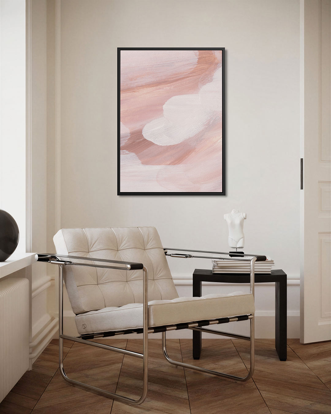 Zachte kleurvlakken Kunstwerk