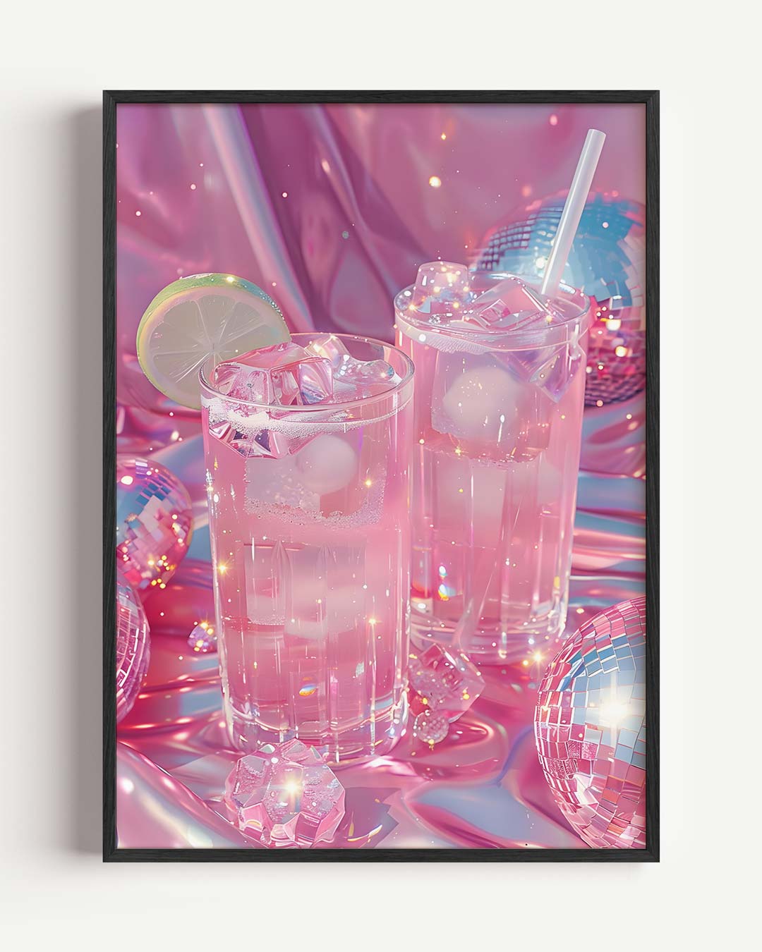 Cocktail Glamour Poster-WallArtistic