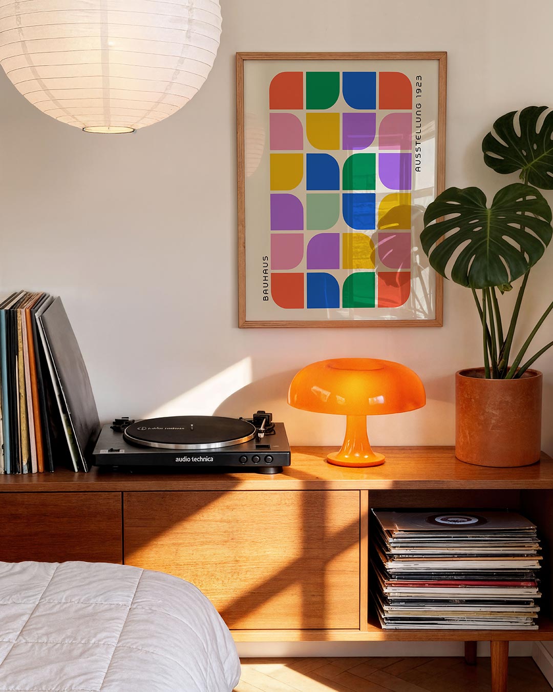 Vormritme en kleur Poster