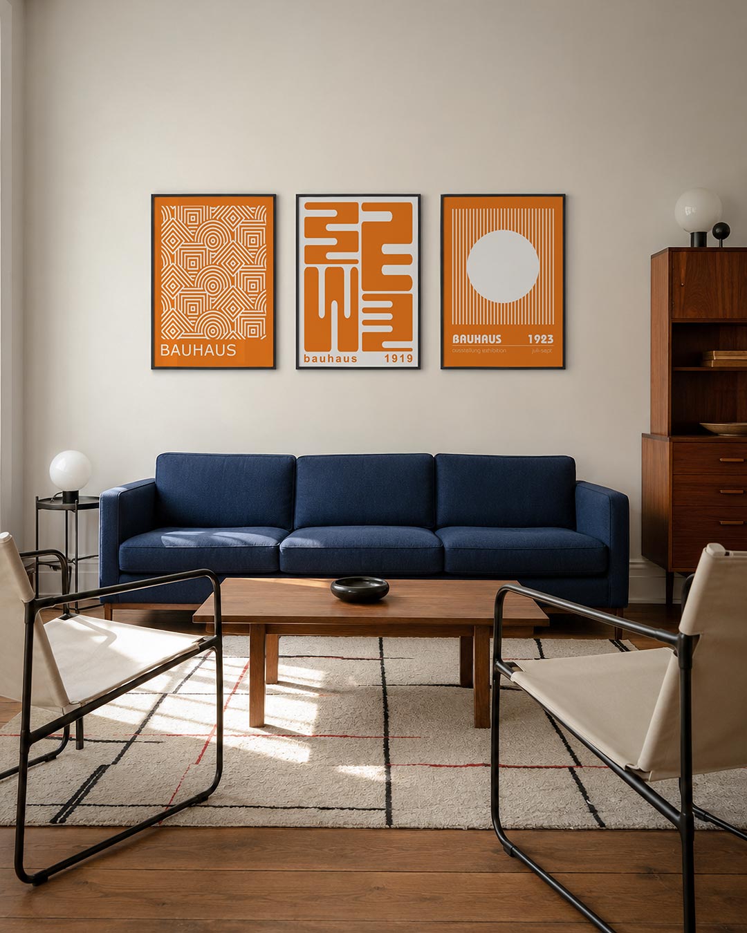 Patroon en lijnen Posterset