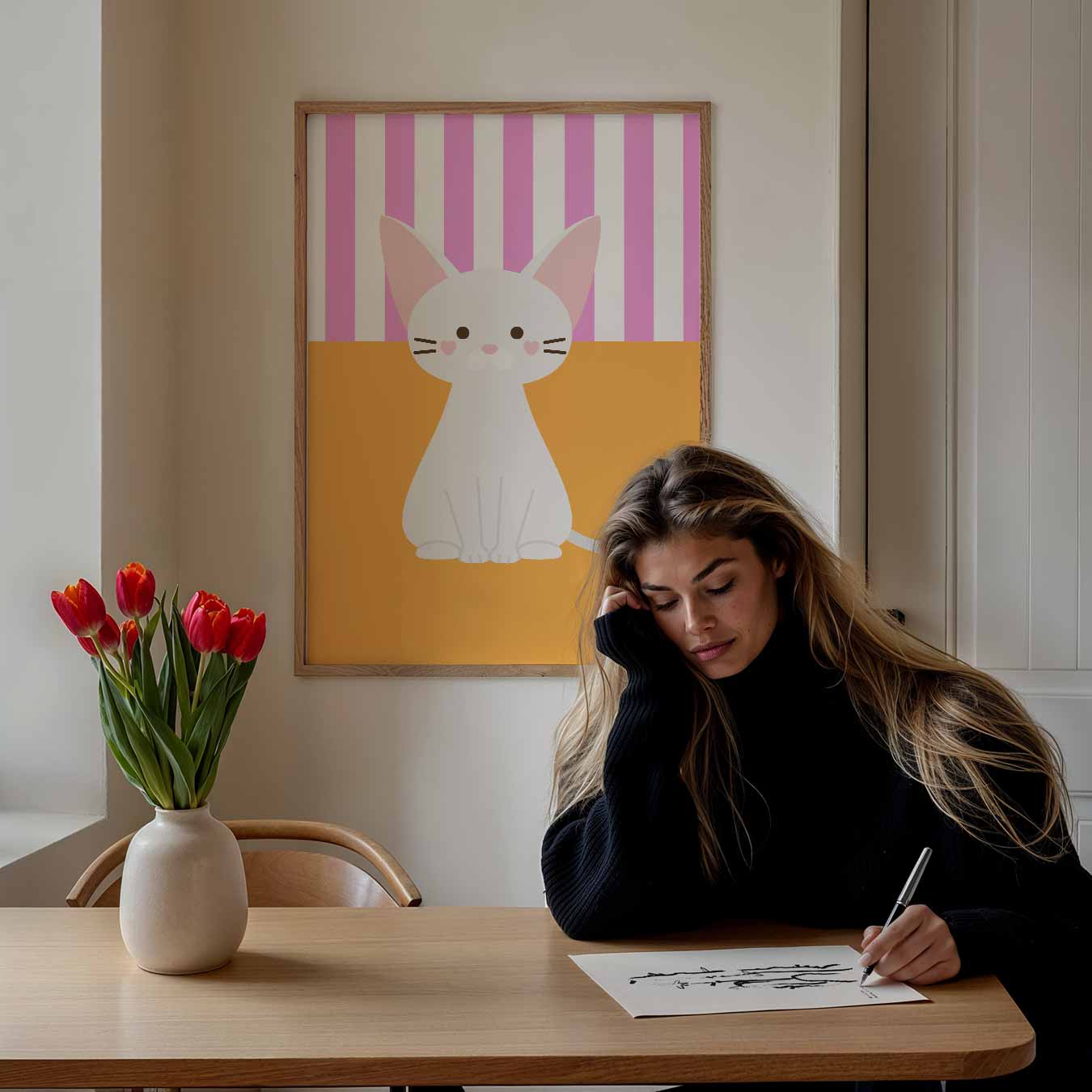 Schattige Kattenposter-WallArtistic