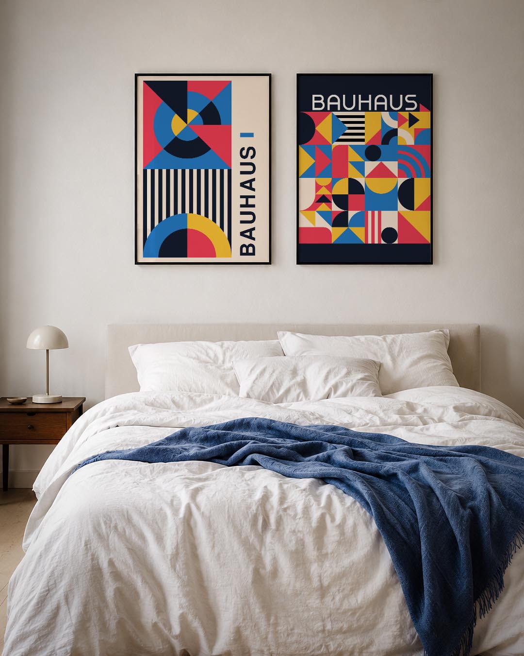 Kleurrijke vormen Posterset