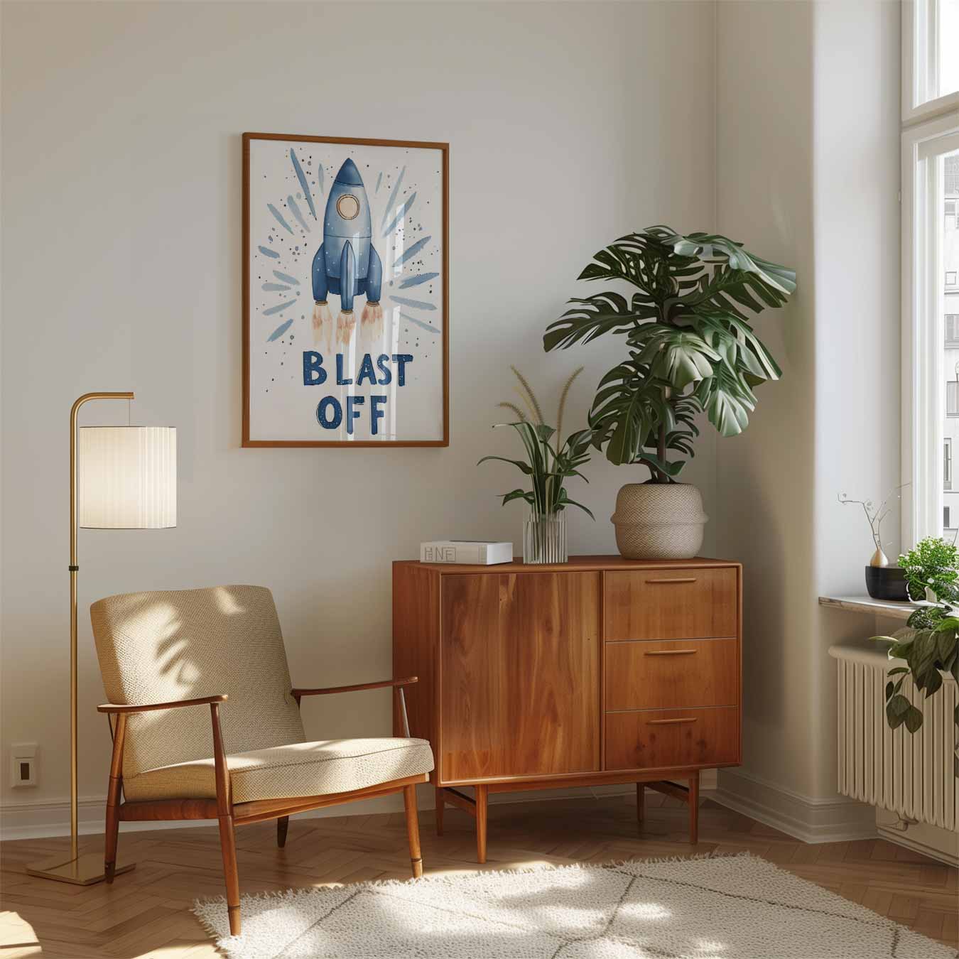 Inspirerende Ruimteposter-WallArtistic