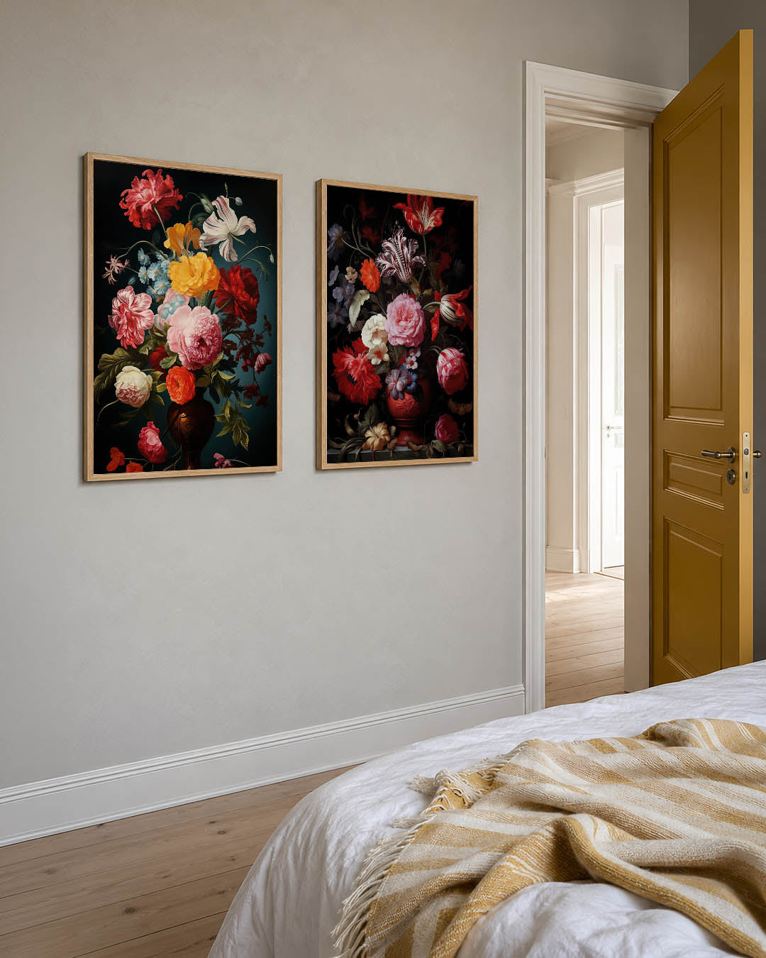 Bloemrijke kleurexplosie Posterset