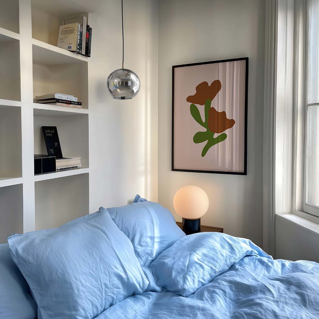 Bloemrijk Minimalisme Poster-WallArtistic
