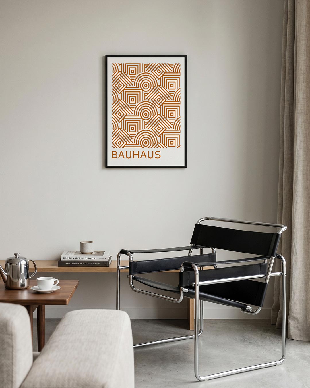 Lijnen en patronen Poster